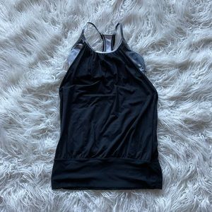 Lululemon‎ No Limits Layered Racerback Workout Tank Top